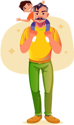 Illustration of a Father image