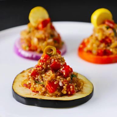 سالاد بادمجان