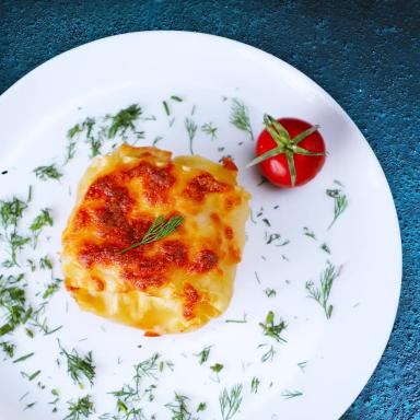 لازانیا مرغ سرگنجشکی