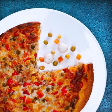 پیتزا سبزیجات