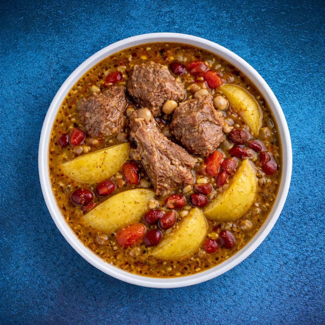 آبگوشت سیب
