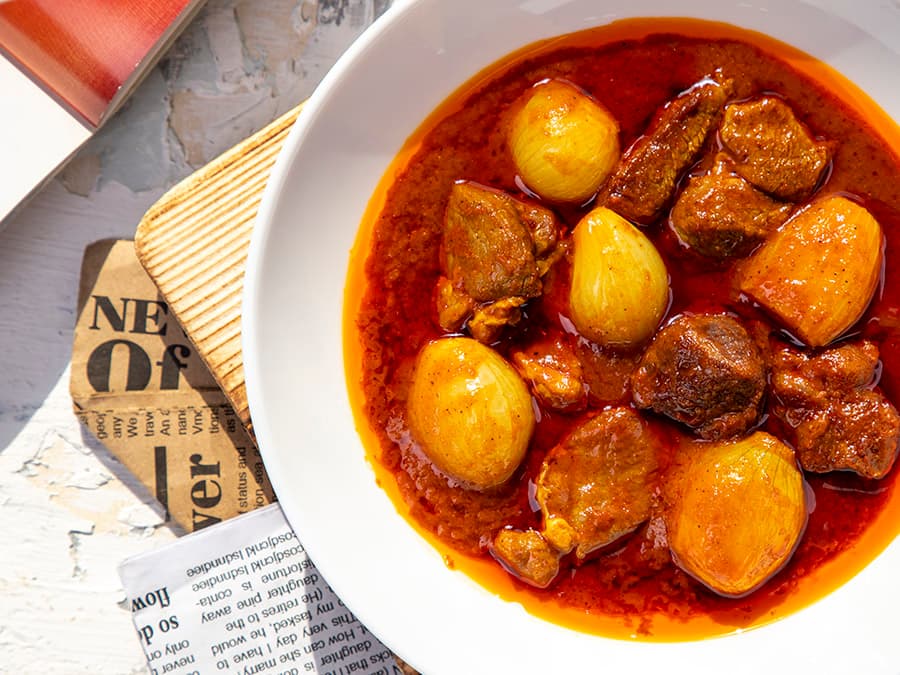 خورش پیاز
