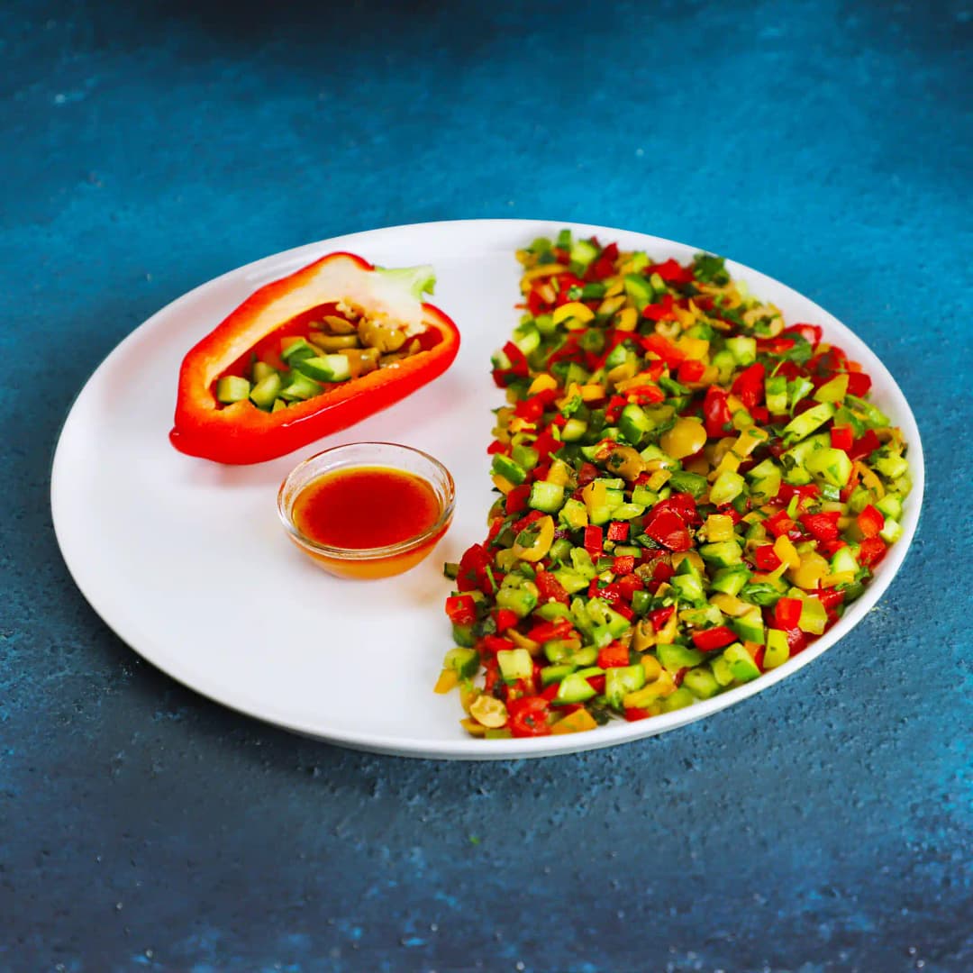 سالاد رنگین کمان
