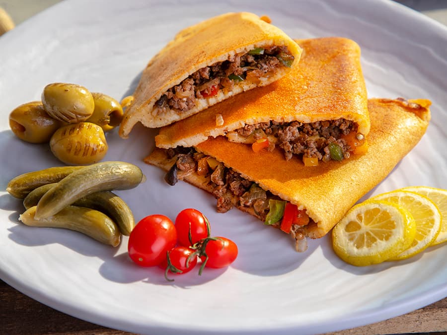 گالری پنکیک گوشت