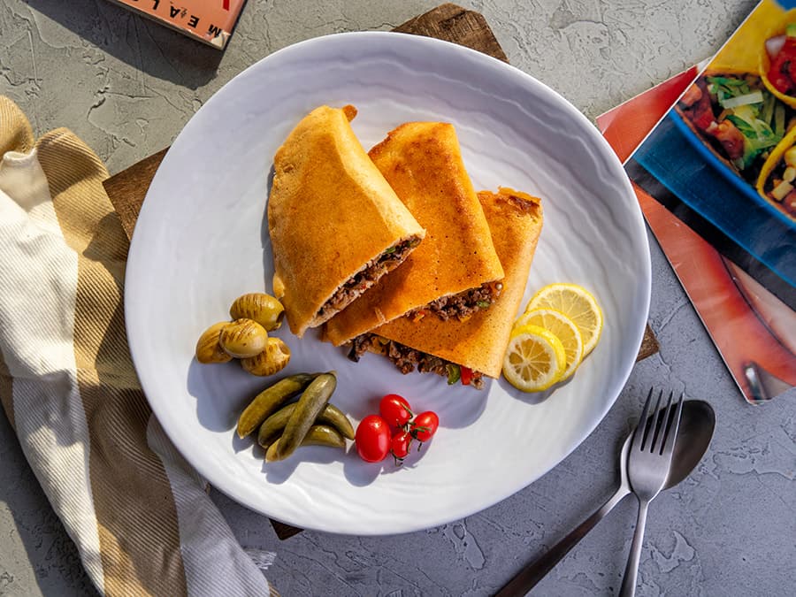 گالری پنکیک گوشت