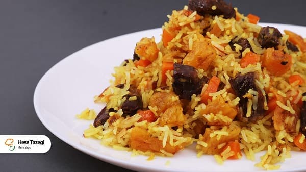 شیرین پلو زنجانی | غذای مجلسی و شیرین اصیل به همراه طرز تهیه آن
