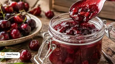 طرز تهیه مربا گیلاس لذیذ و ساده + نکات