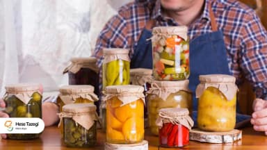 تاریخچه ترشی‌سازی و معرفی فواید انواع آن 