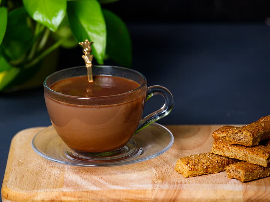 چای شکلاتی