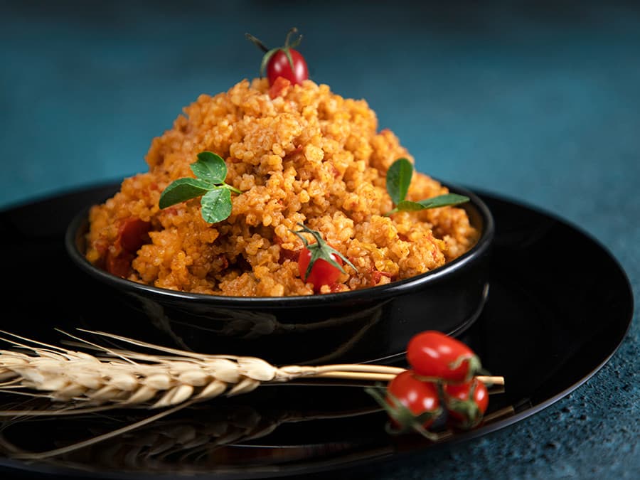 دمی بلغور (بلغور پلویی)