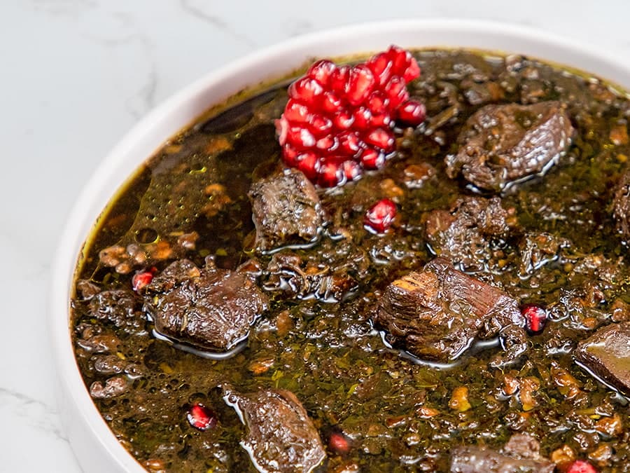 مرغ ترش مازندران