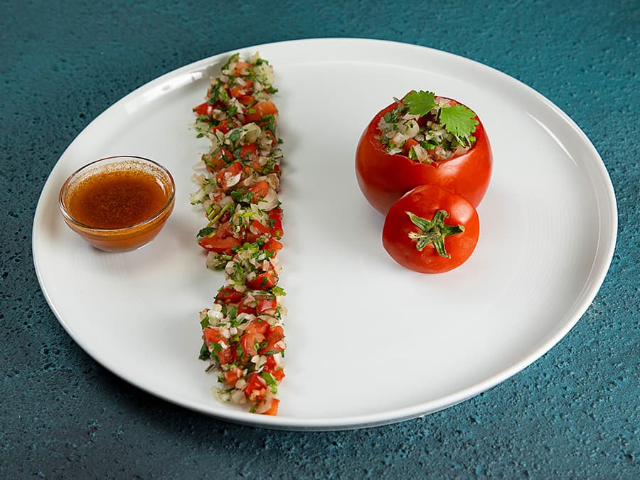 سالاد گوجه فرنگی