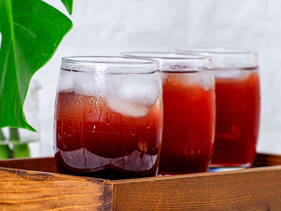 شربت سیب و زرشک و آبلیمو