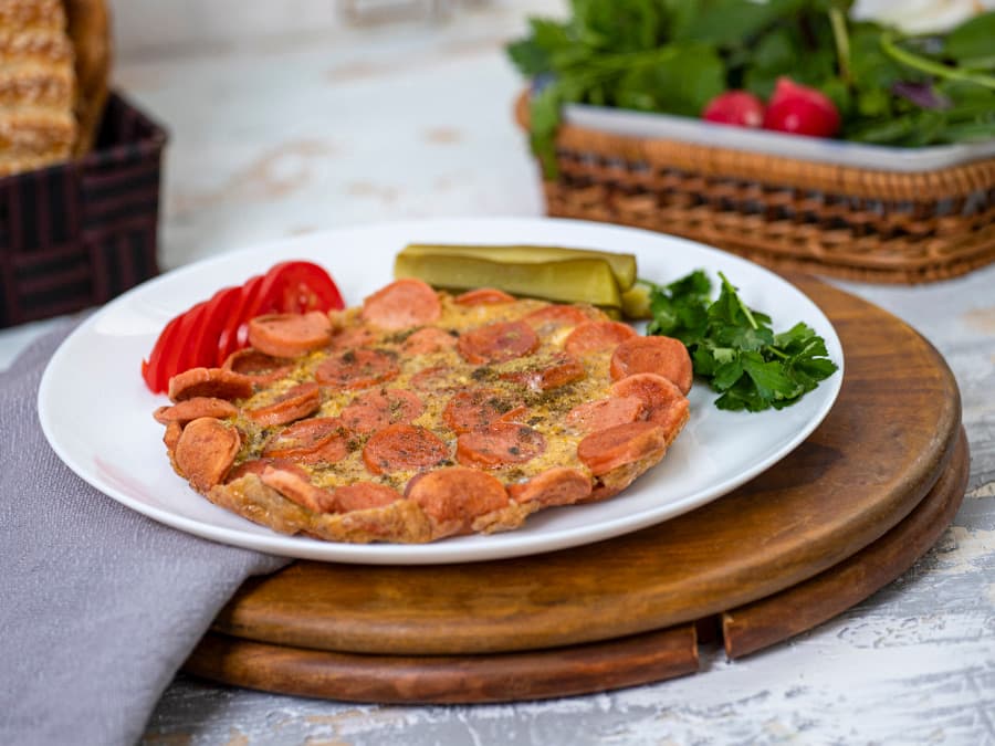 سوسیس تخم مرغ