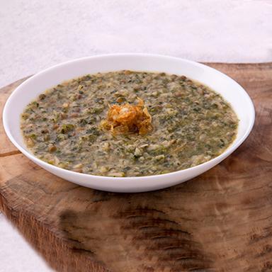 آش اسفناج و گشنیز