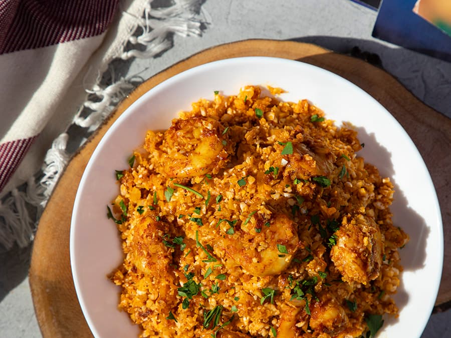 گلکلم با میگو