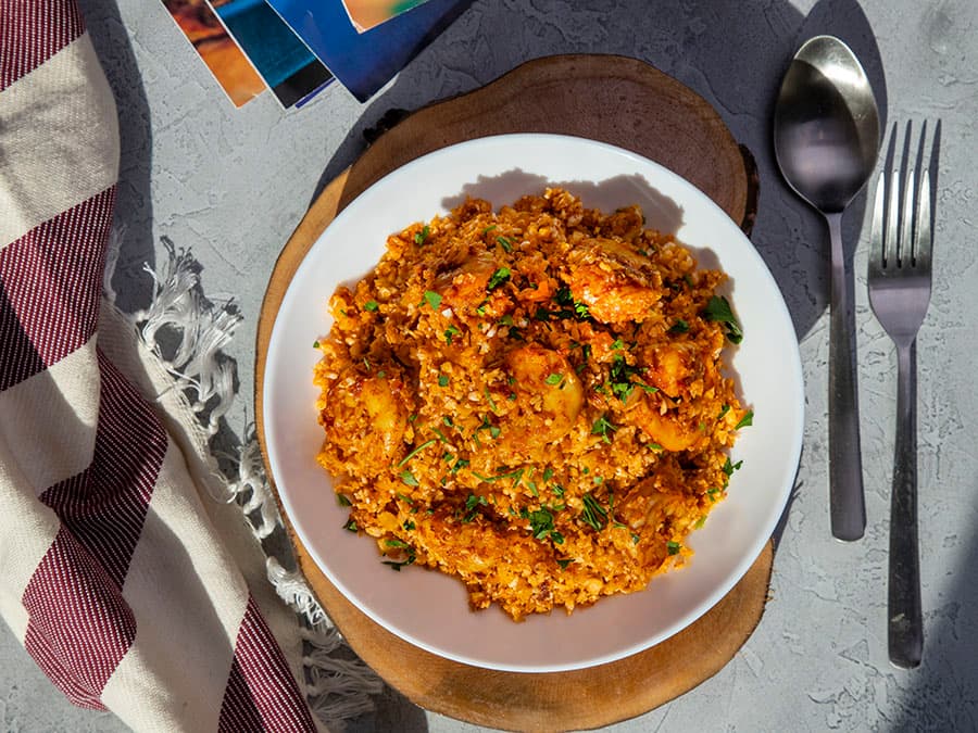 گلکلم با میگو