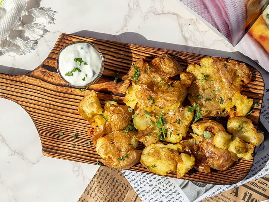 سیبزمینی با سس مخصوص