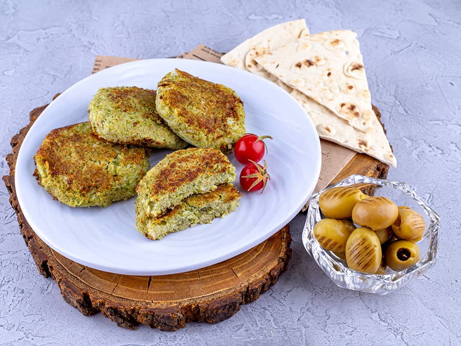 کتلت بروکلی با پنیر