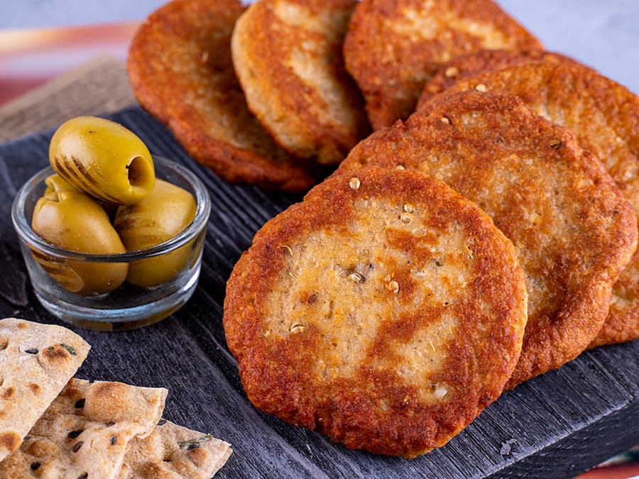 کتلت مرغ و برنج