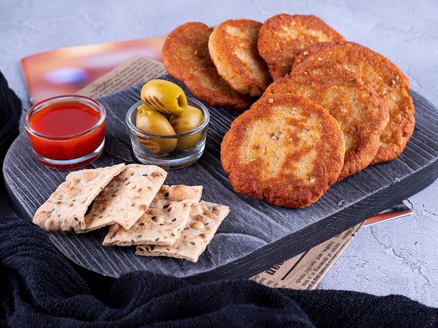 کتلت مرغ و برنج
