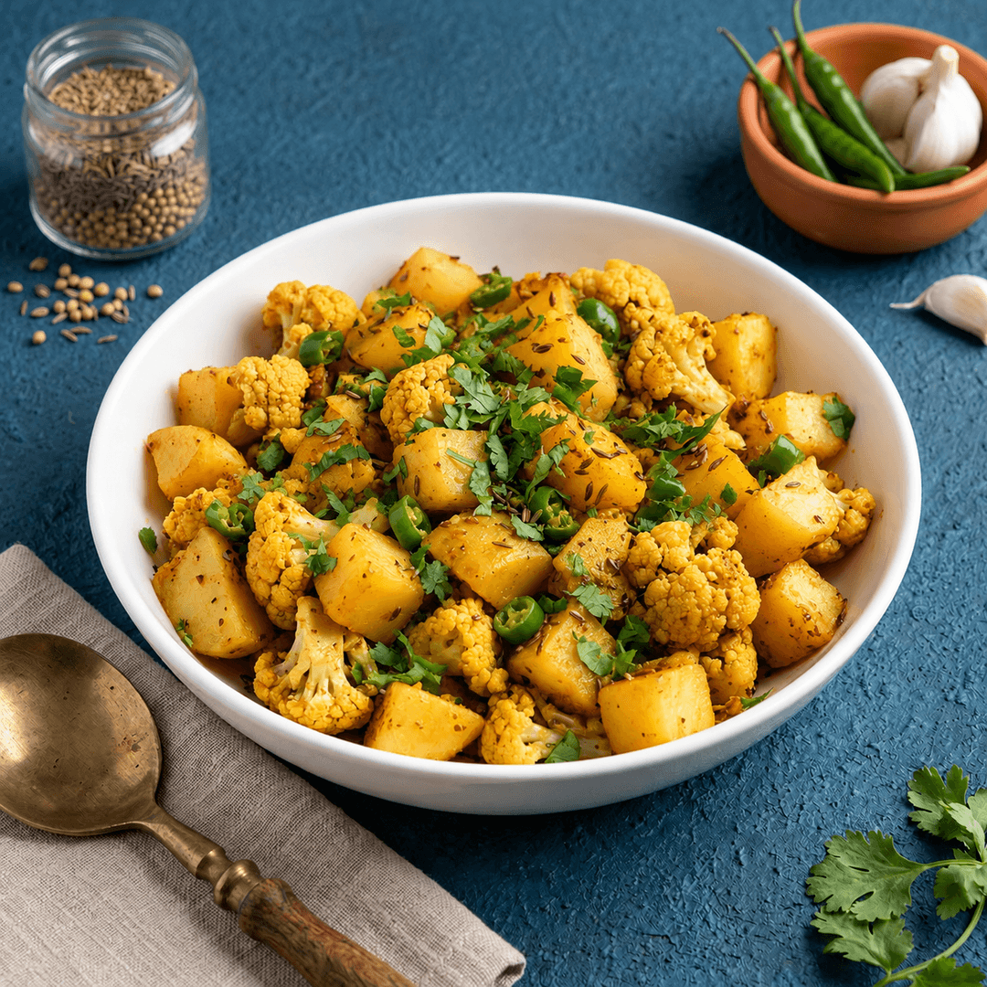 خوراک سیبزمینی و گلکلم