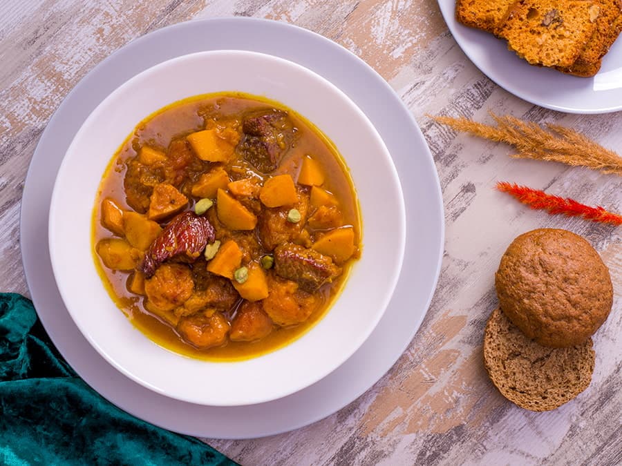 خورش به آلو قزوین