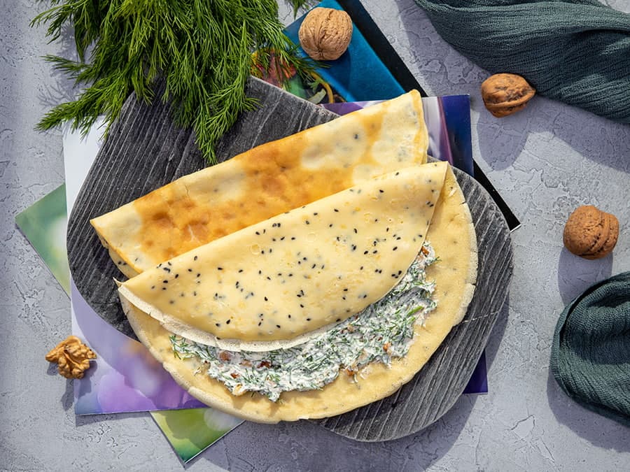 گالری کرپ پنیر و شوید