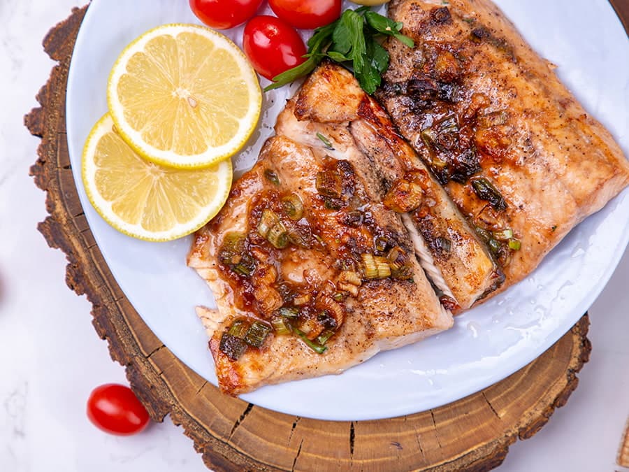 گالری ماهی با مرینیت باربیکیو