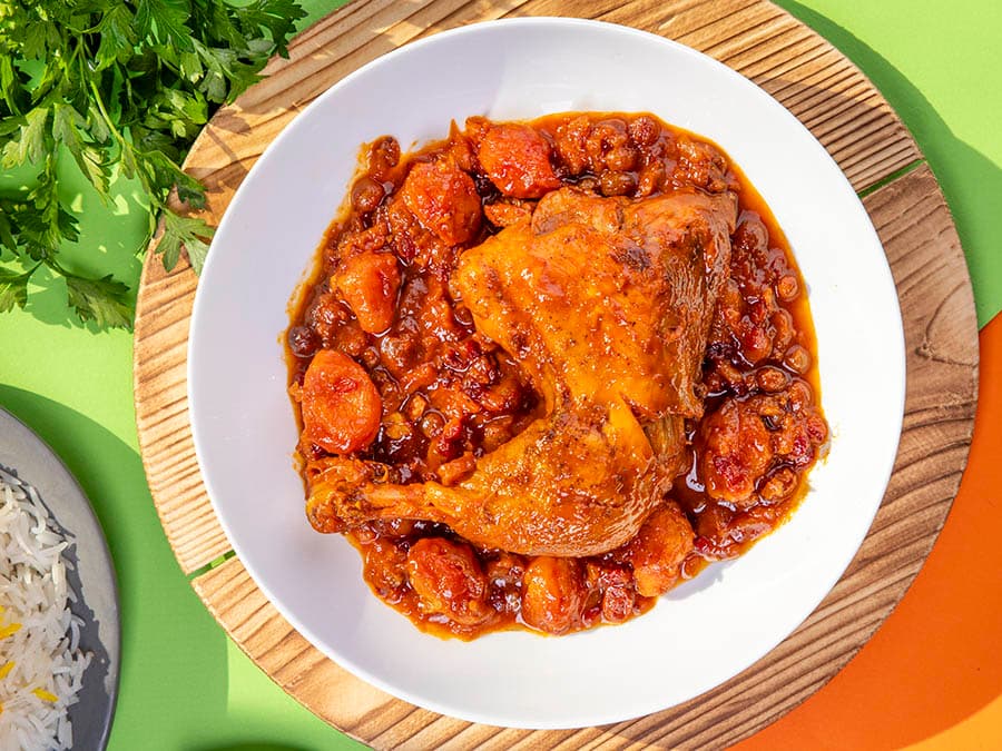گالری خورش مرغ و آلو