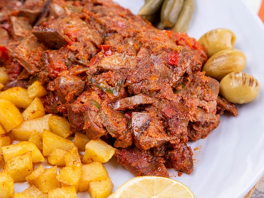 گالری خوراک دل و جگر