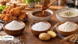 جایگزین نشاسته ذرت در آشپزی