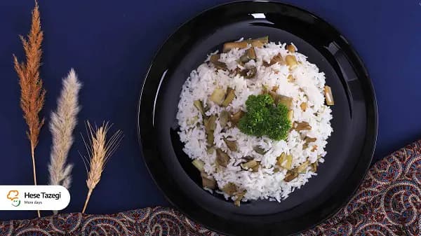طرز تهیه برنج کنگر به همراه تاریخچه فرهنگ و فواید آن