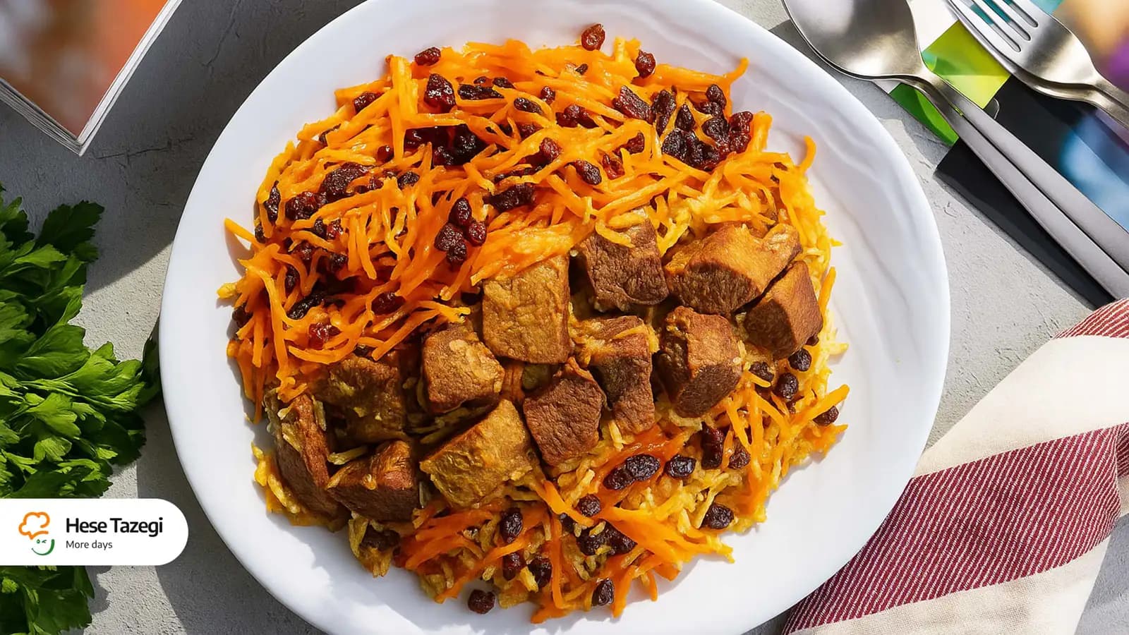 طرز تهیه قابلی پلو افغانی به همراه نکات و فواید آن