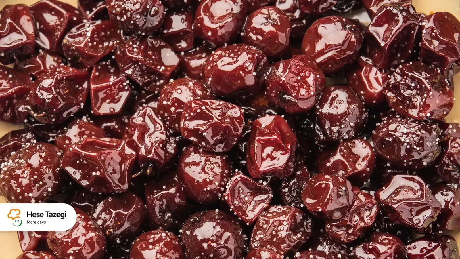 آموزش تهیه آلبالو خشکه خانگی