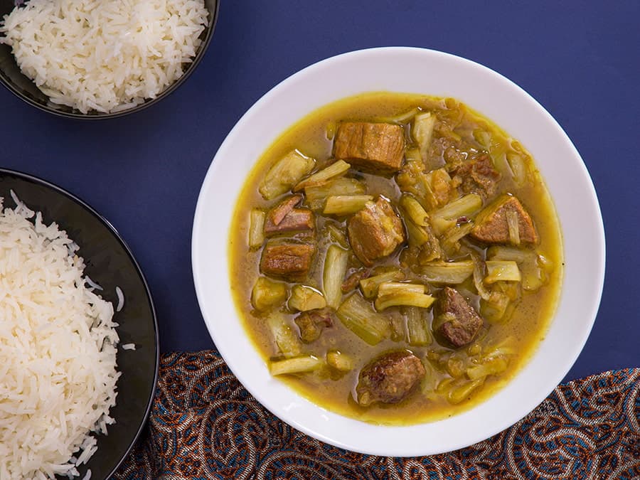 خورش کنگر چهارمحال بختیاری