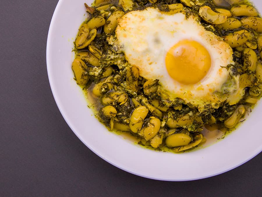 باقلا قاتق (باقالی خورش)