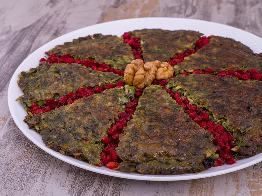 کوکو زرشک و تره