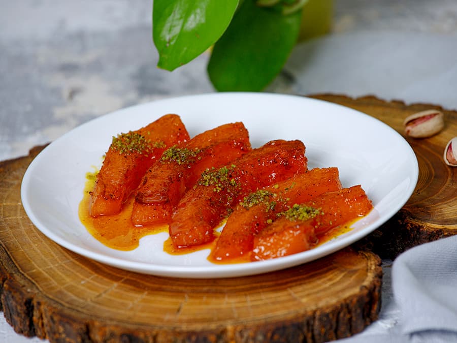 دسر کدو حلوایی