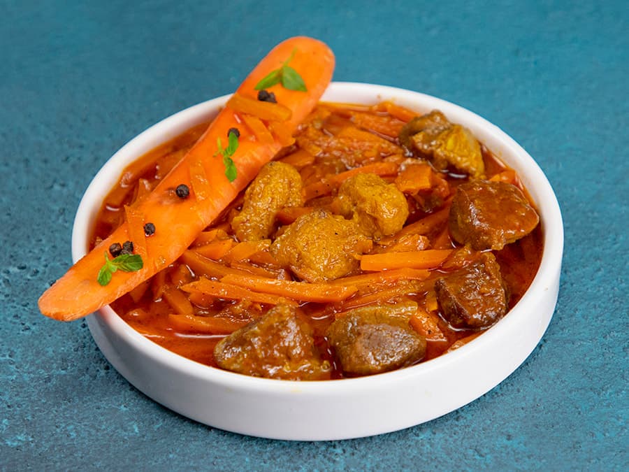 خورش هویج با گوشت
