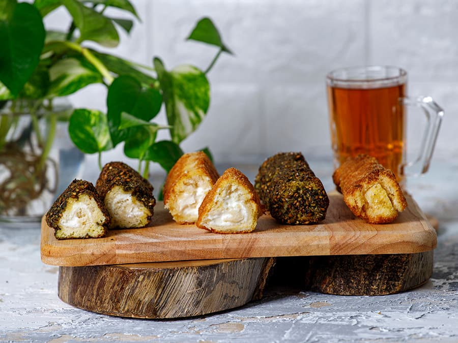 رول پنیر و زعتر