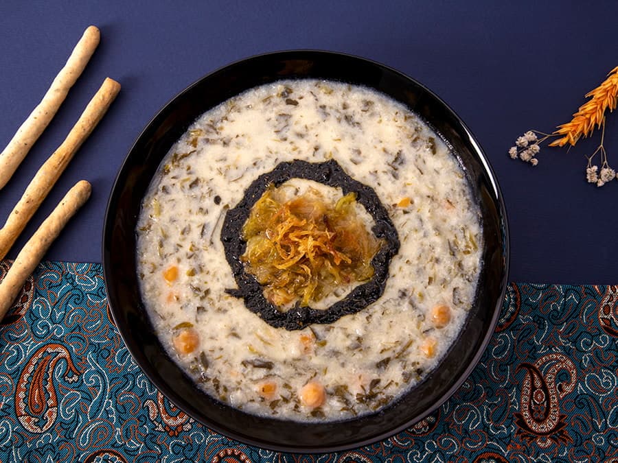 آش دوغ همدان