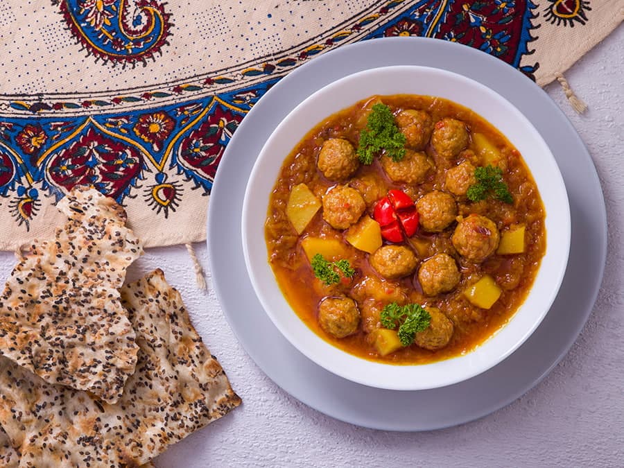 قیمهریزه سیبزمینی