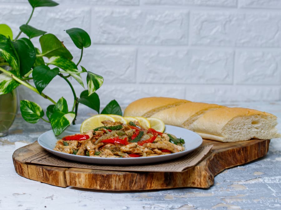 خوراک مرغ زنجبیلی