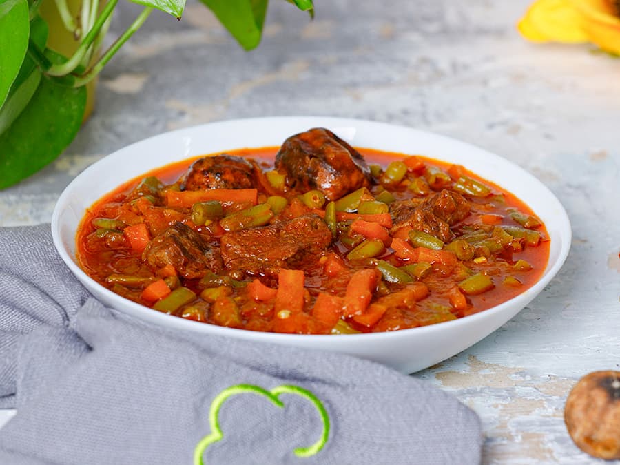 خورش لوبیاسبز