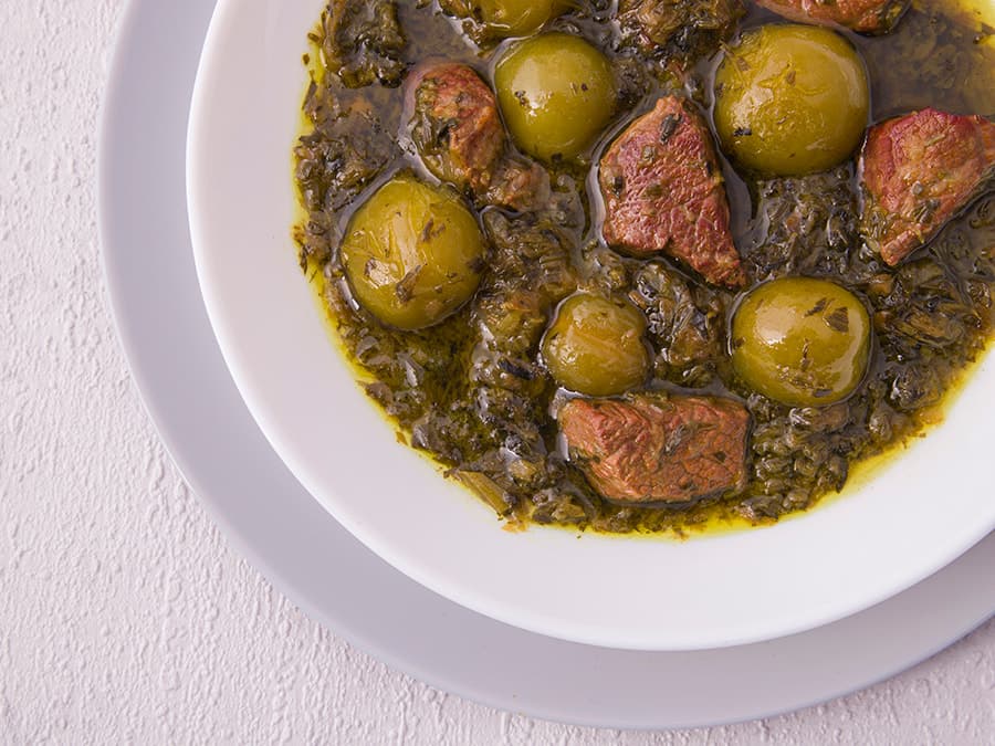 خورش آلوچه همدان