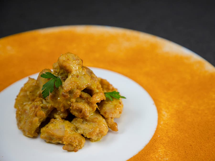 خوراک مرغ حیدرآبادی
