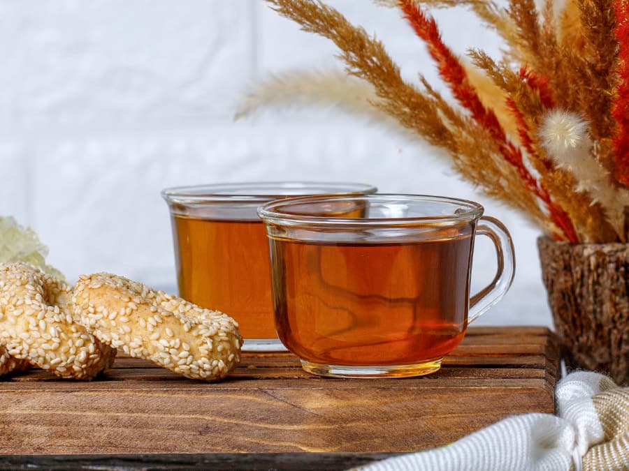 دمنوش گل زوفا و مریم گلی