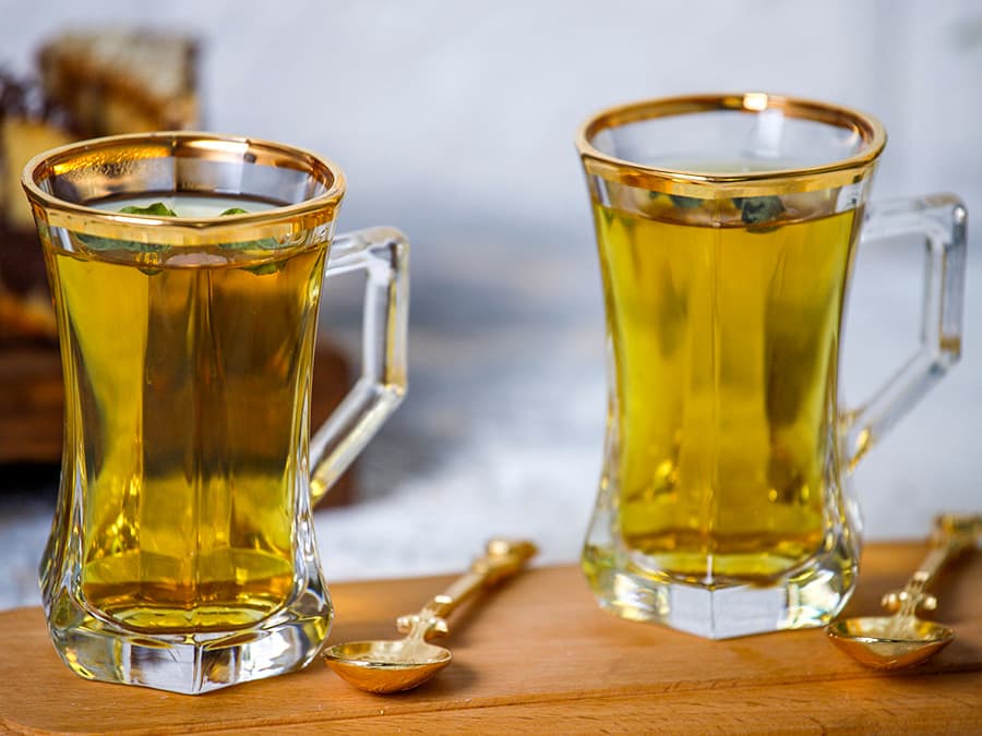 دمنوش به لیمو