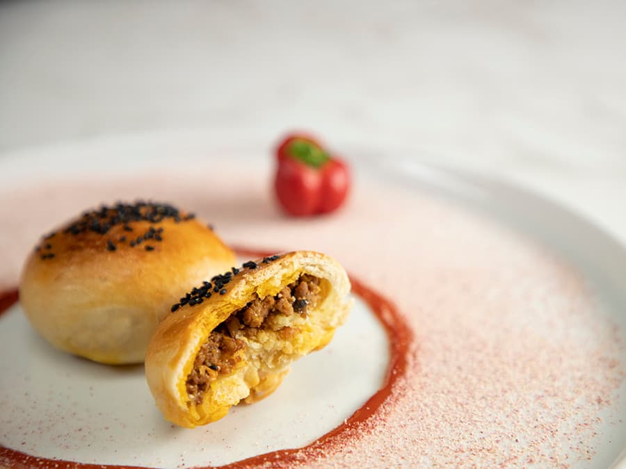 فطایر گوشت و قارچ